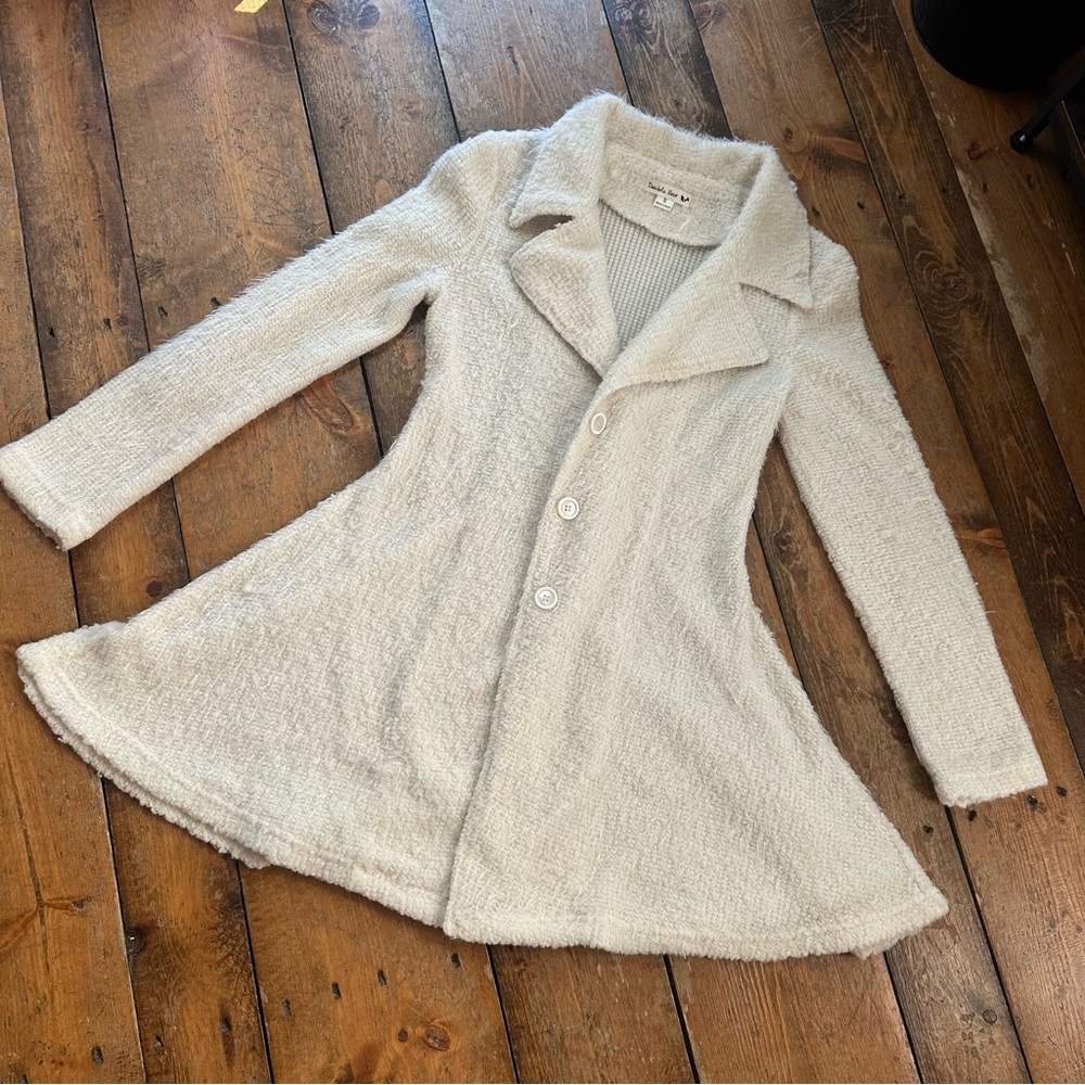 Double Zero Cream Teddy Jacket - image 1
